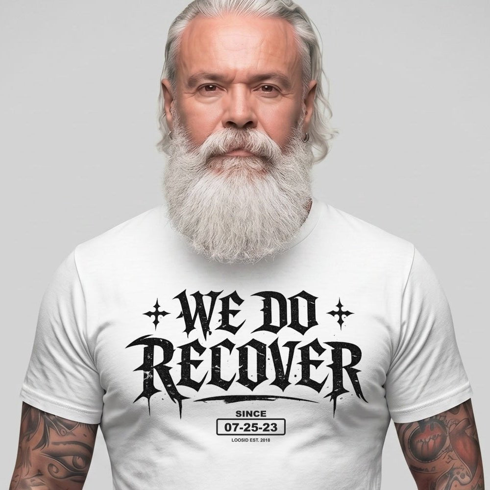 We Do Recover Men's Personalized T-shirt