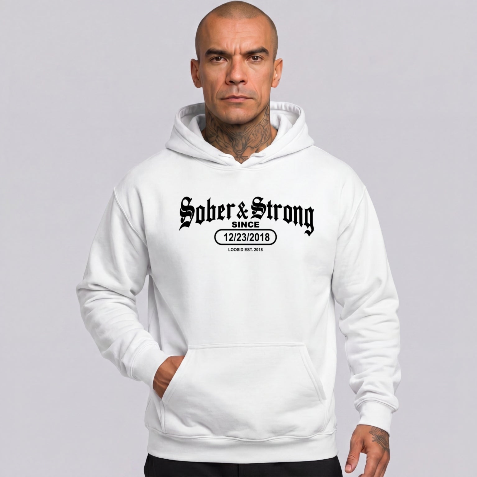 Recovery Hoodie | Unisex Sober & Strong