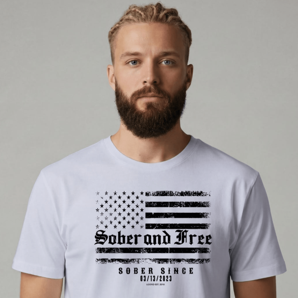 Sober T Shirt | Men's Sober and Free