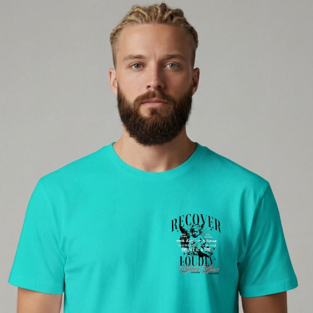 Recovery T Shirt | Men's Recover Loudly Limited-Edition