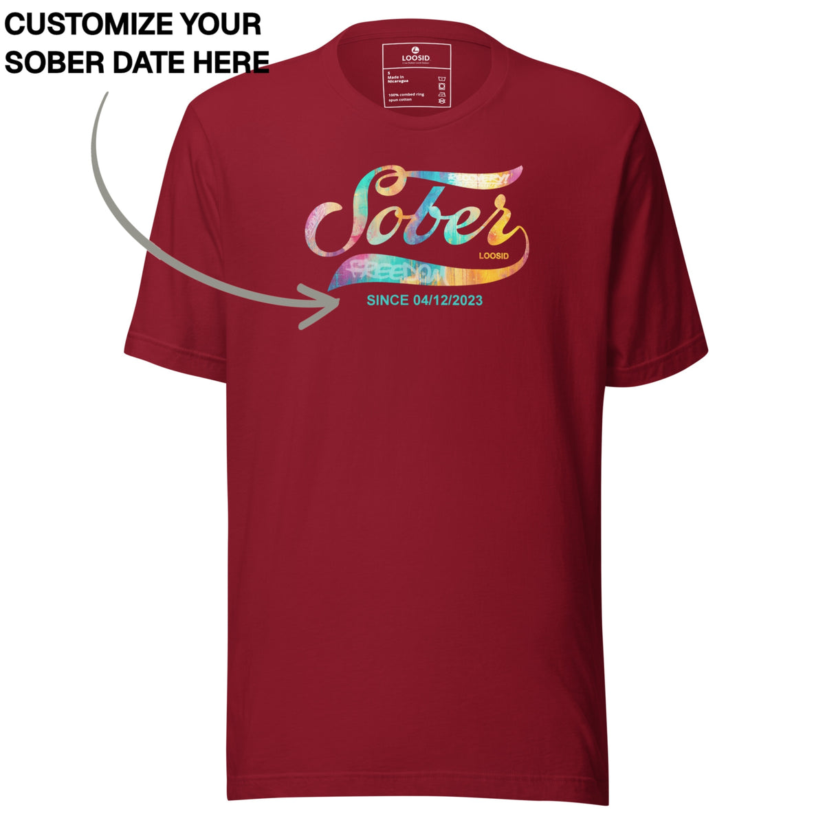 Sober T Shirt | Women's Sober Since Heritage