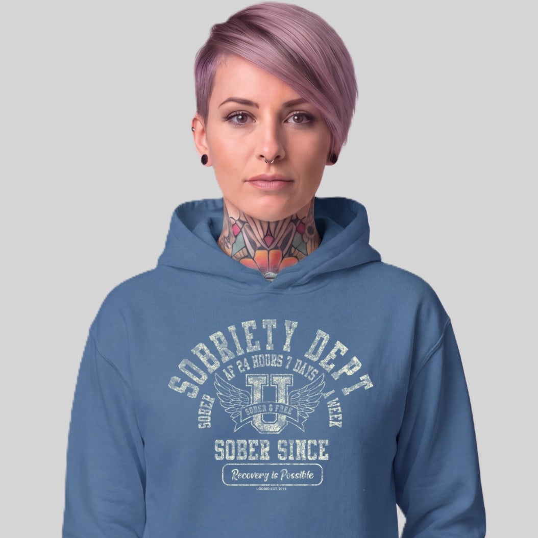 Recovery Hoodie | Women's Sobriety Dept 24/7