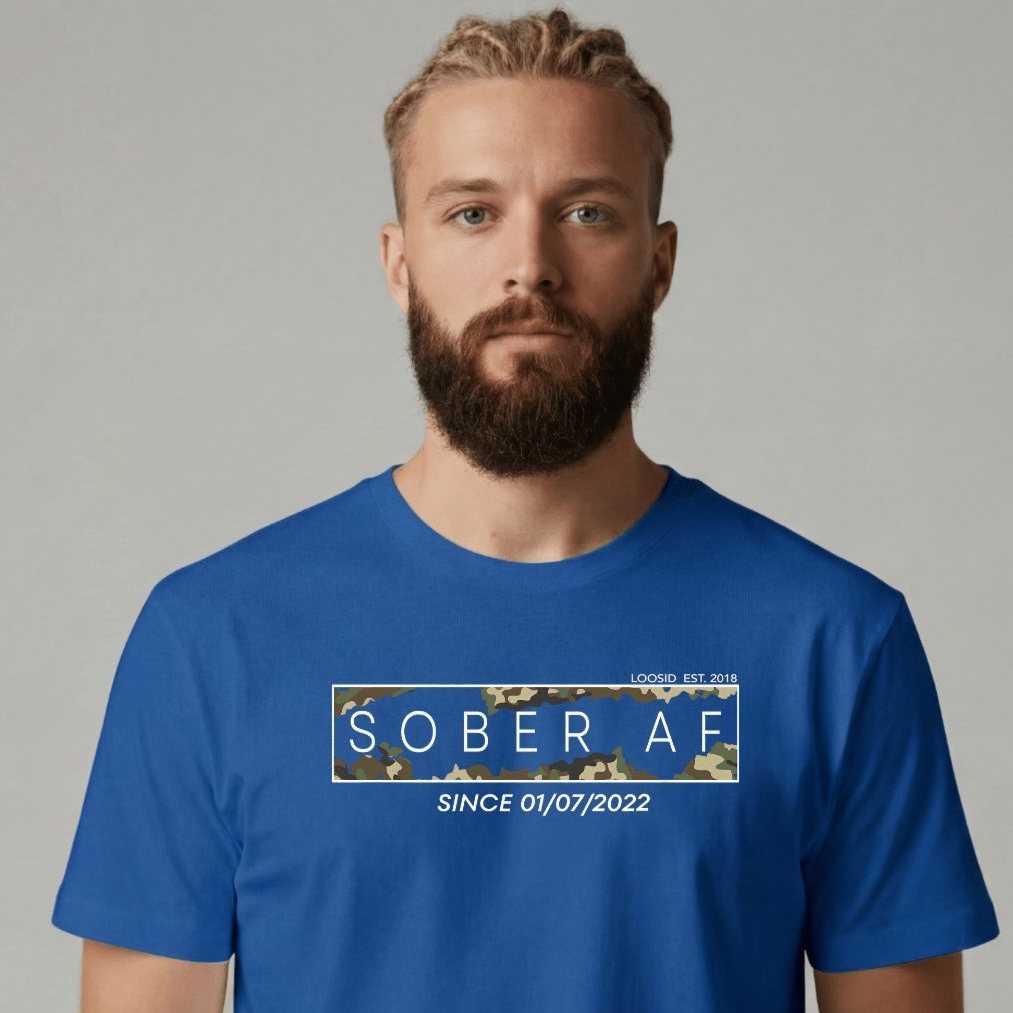 Sober T Shirt | Men's Sober AF Camo