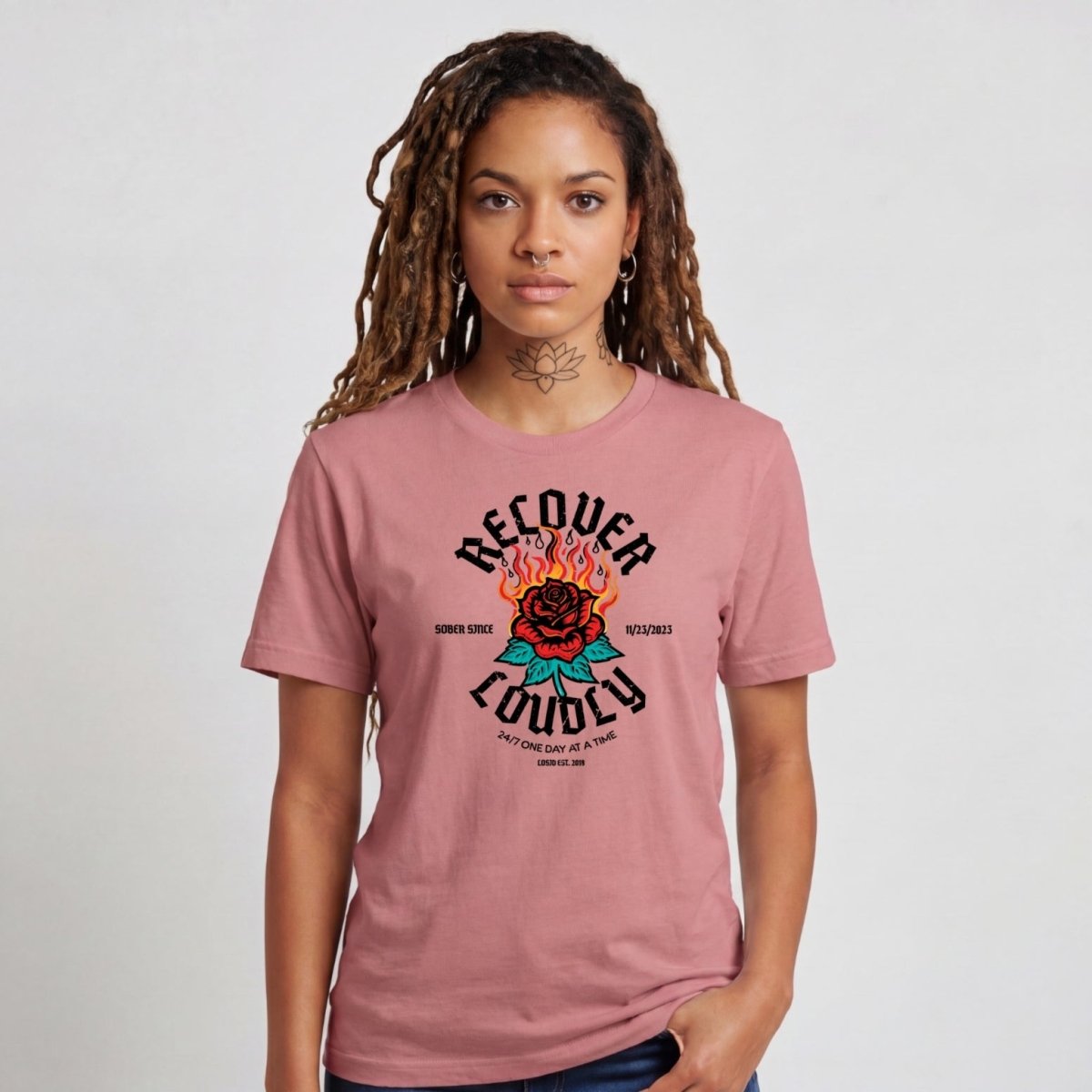 Sober T Shirt | Women's Recover Loudly