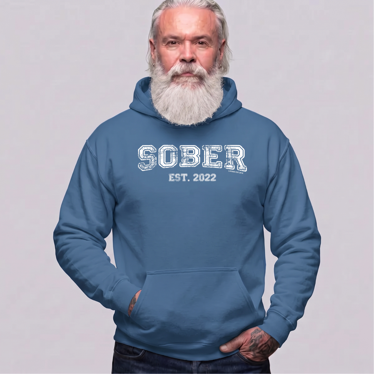 Recovery Hoodie | Men's Sober Est.