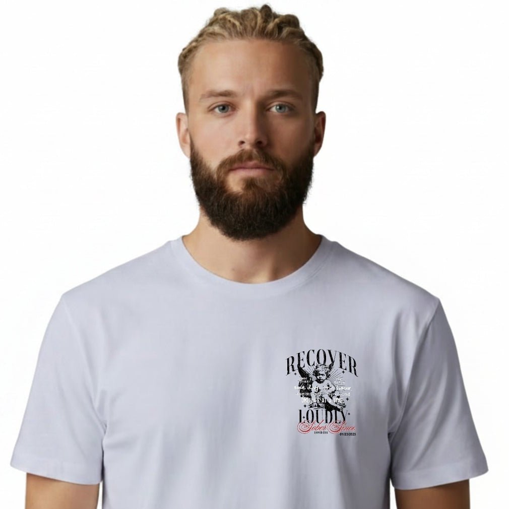 Recovery T Shirt | Men's Recover Loudly Limited-Edition