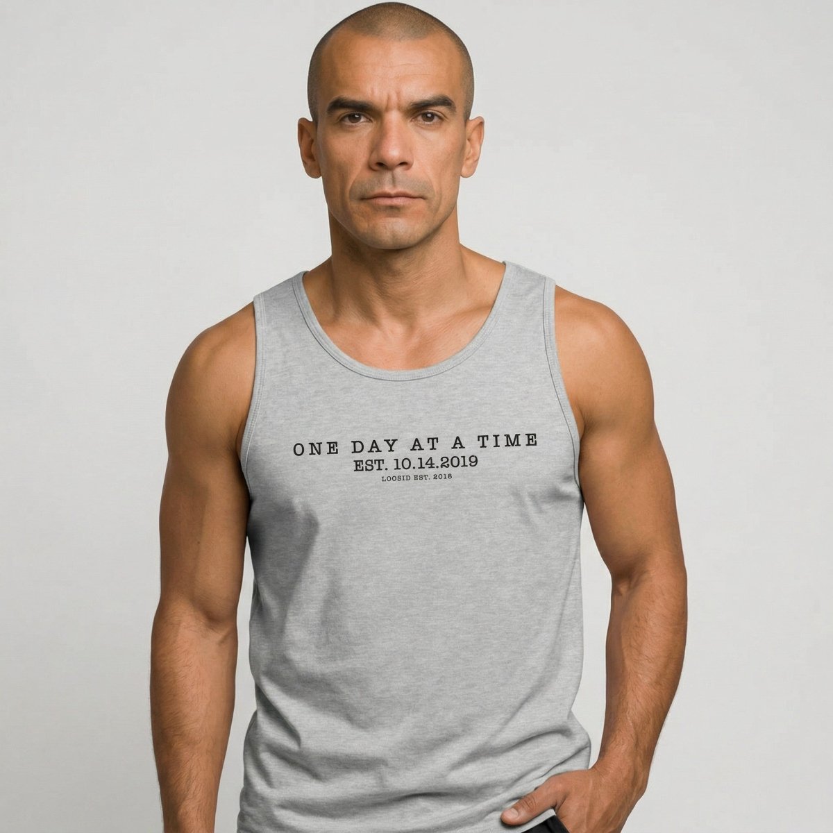 One Day At a Time Sober Tank Top side view (view 16)