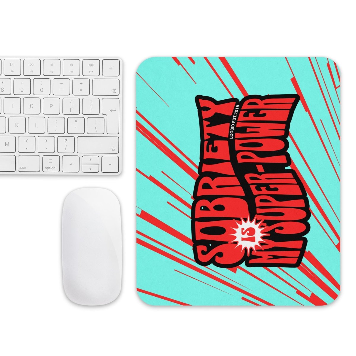 Sobriety Power Mouse Pad