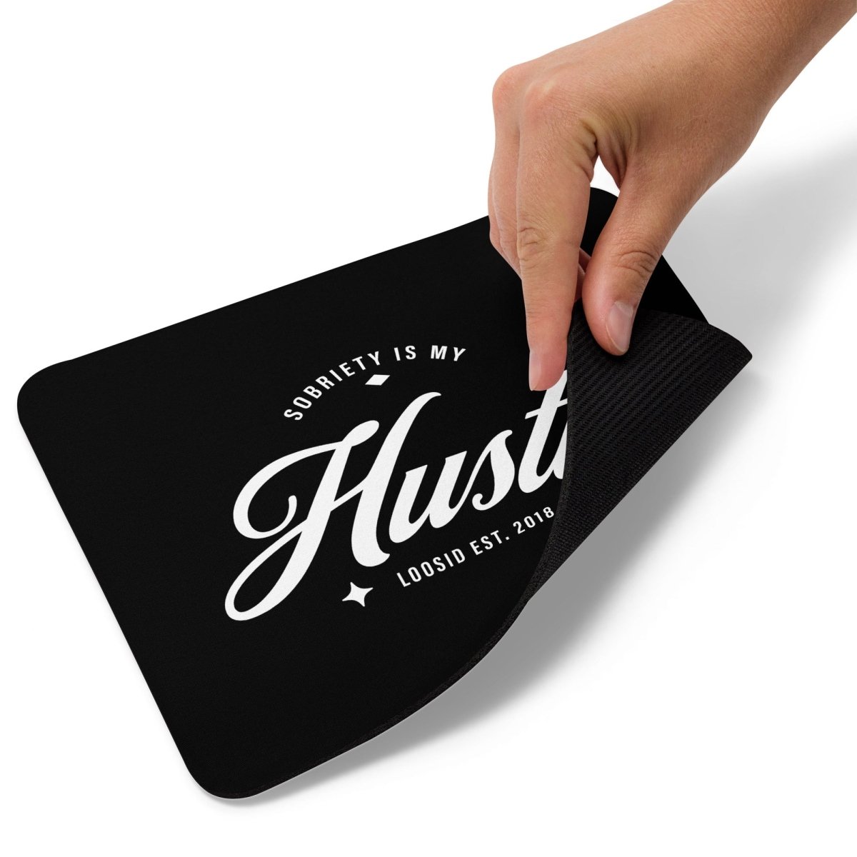 Hustle Recovery Mouse Pad close-up view (view 2)