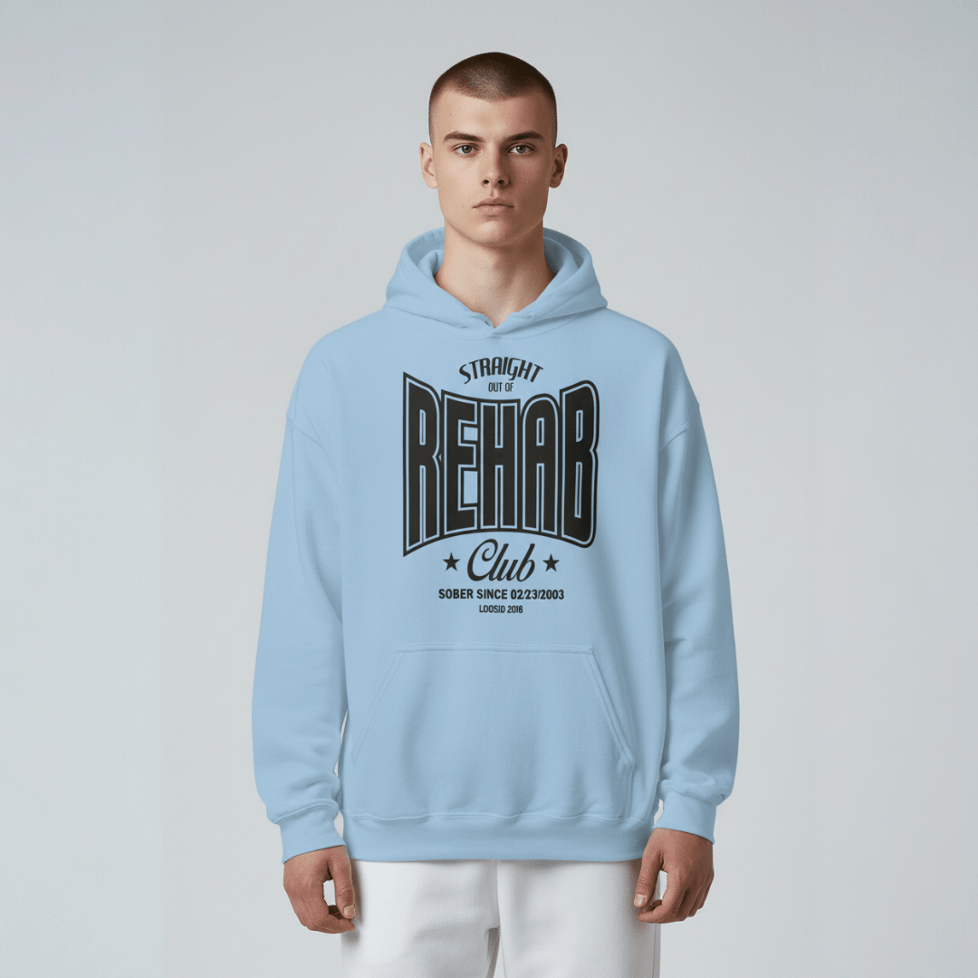 Recovery Hoodie | Rehab Unisex Hoodie with Personalized Date