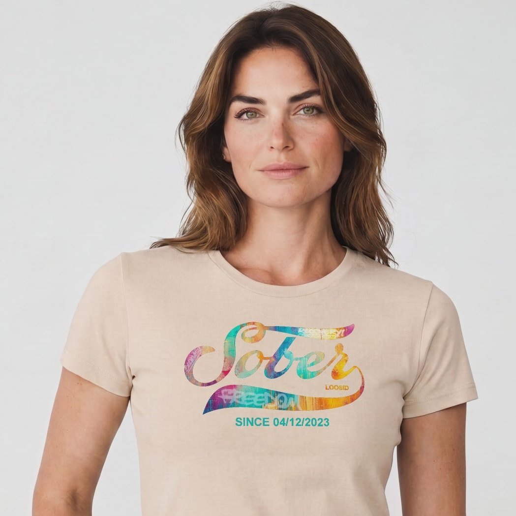 Recovery Since Sober T Shirt | Personalized Sober Date