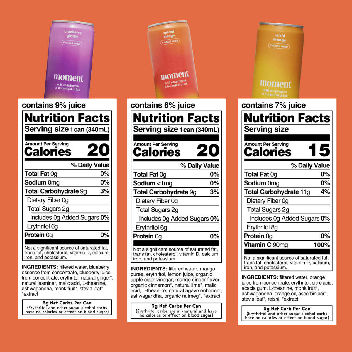 bestsellers (sparkling & still mocktail | 18 pack)