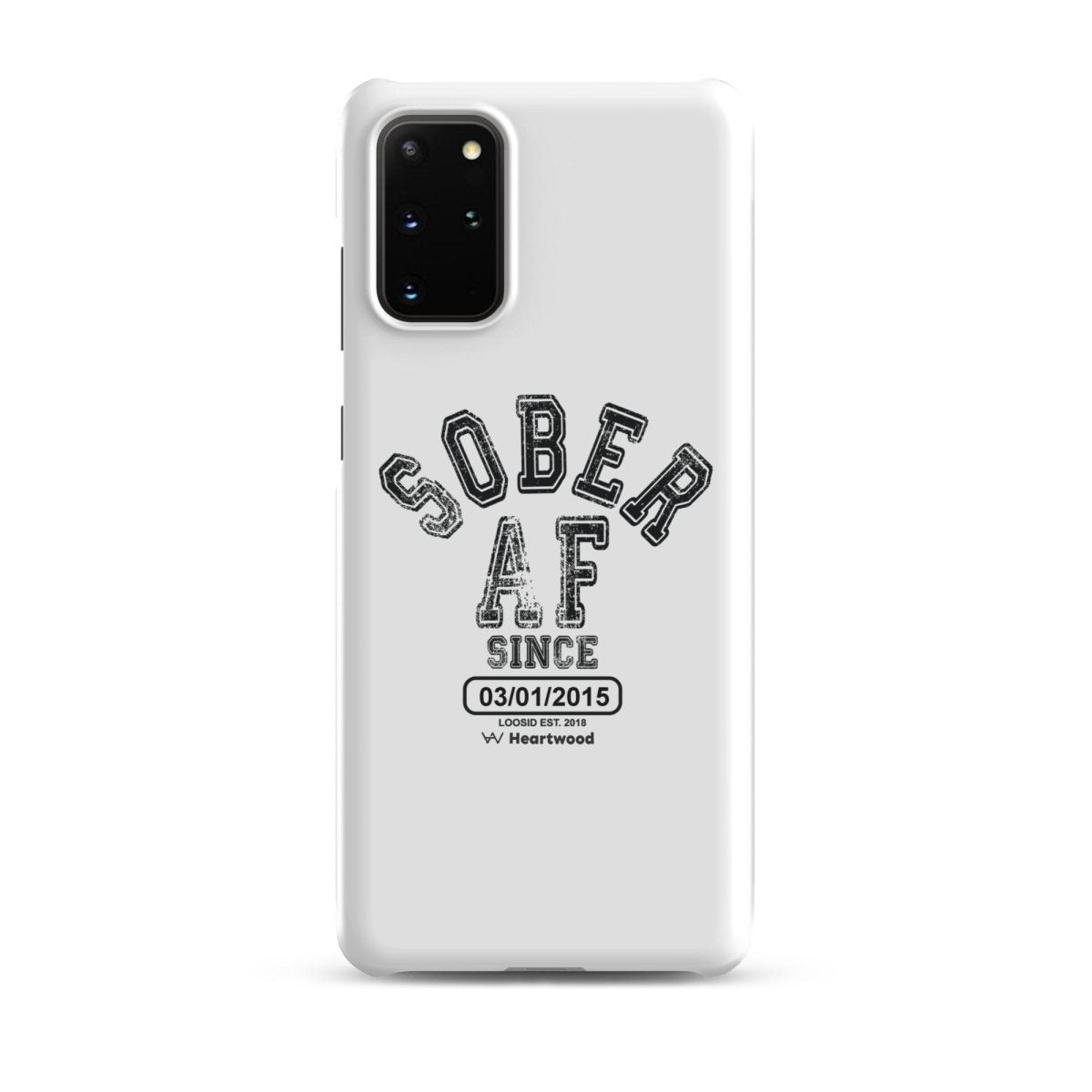 Sober AF Snap Recovery Phone Case side view (view 6)