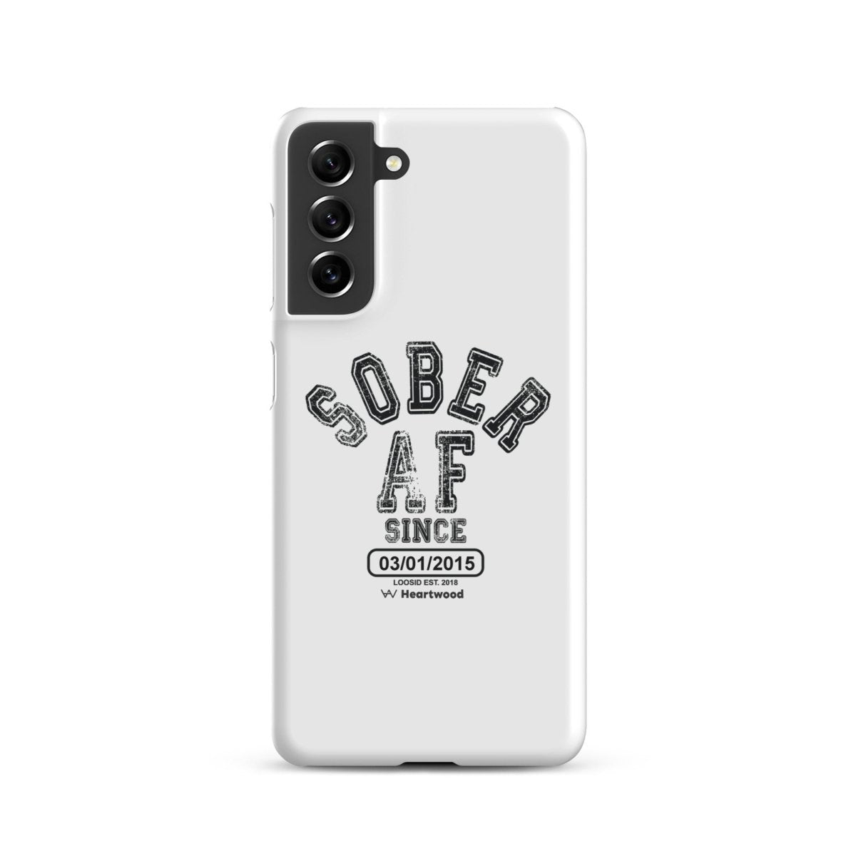 Sober AF Snap Recovery Phone Case packaging detail (view 8)