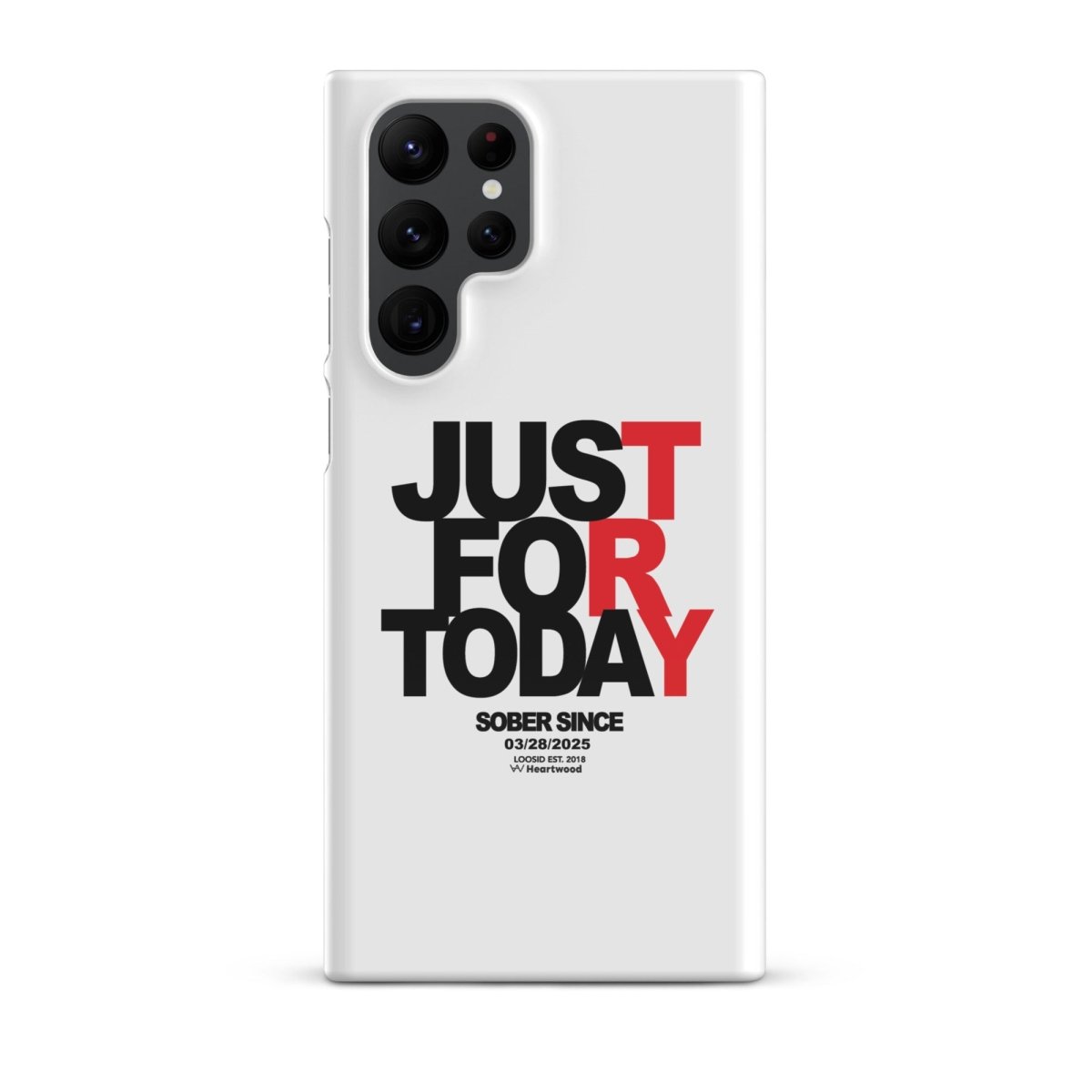 Just For Today Snap Recovery Phone Case graphic detail (view 14)