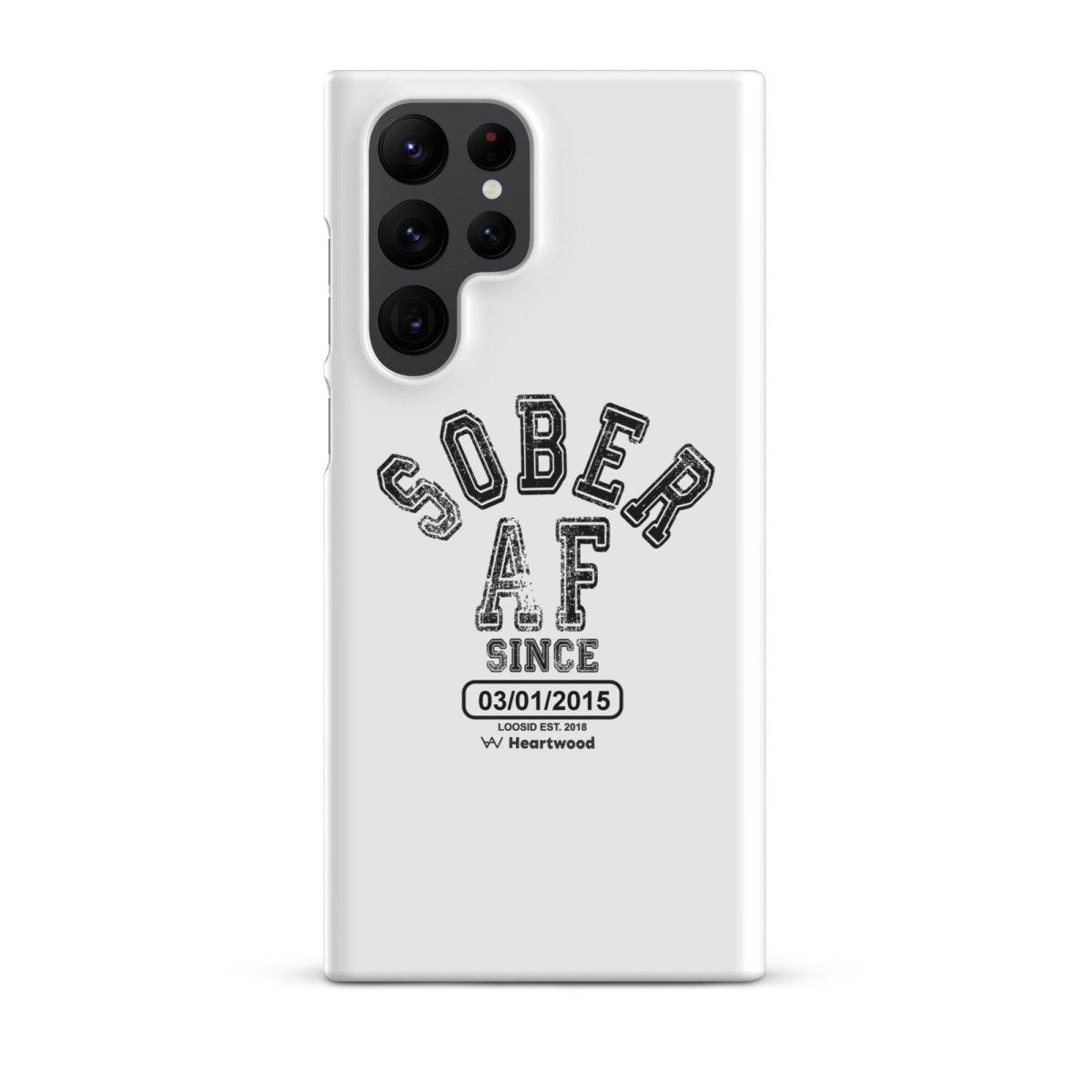 Sober AF Snap Recovery Phone Case graphic detail (view 14)