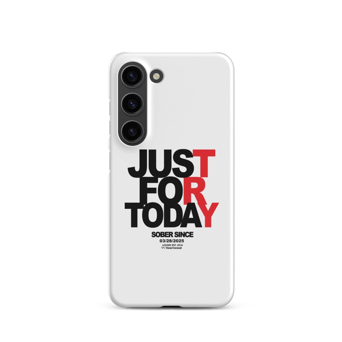 Just For Today Snap Recovery Phone Case lifestyle view (view 15)