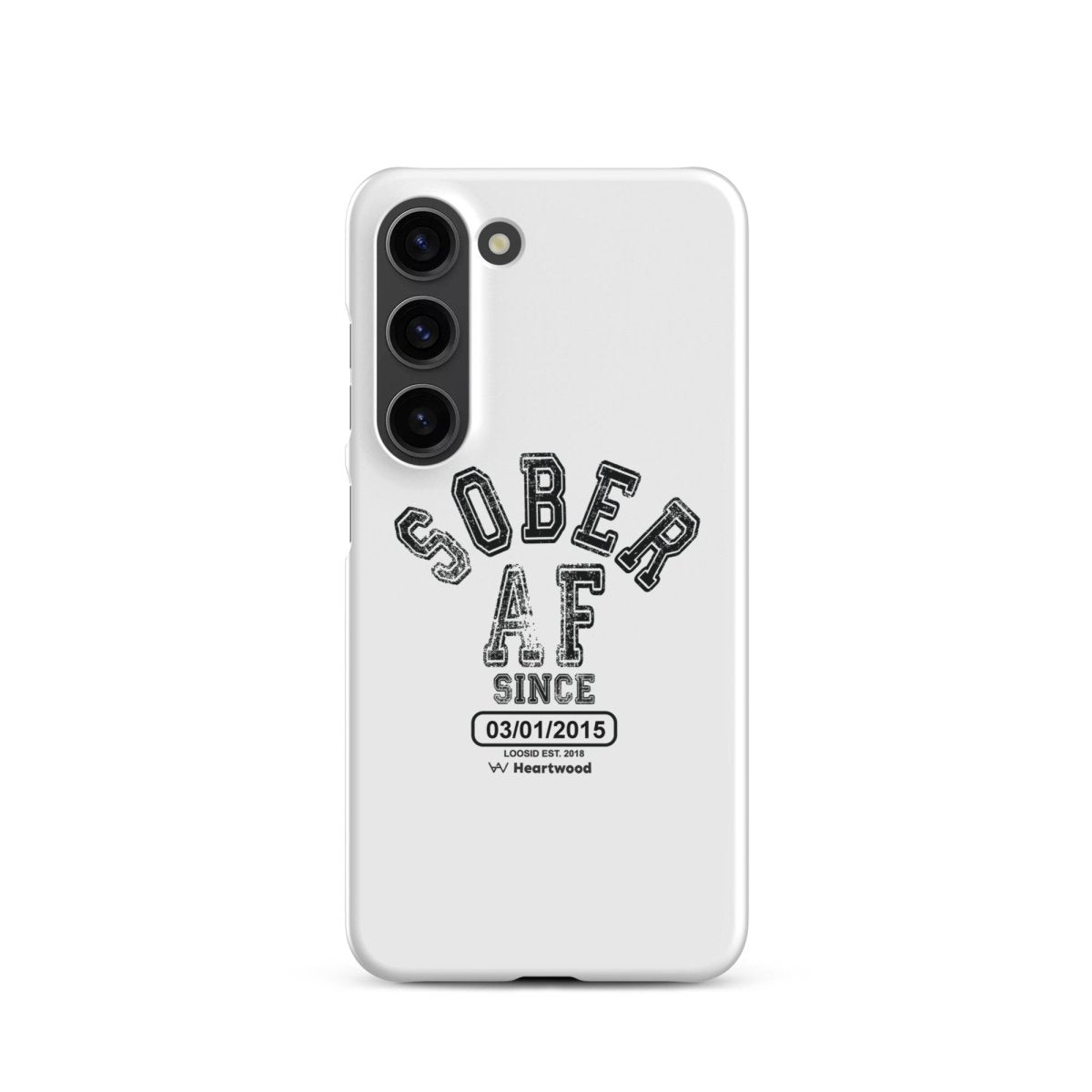 Sober AF Snap Recovery Phone Case lifestyle view (view 15)