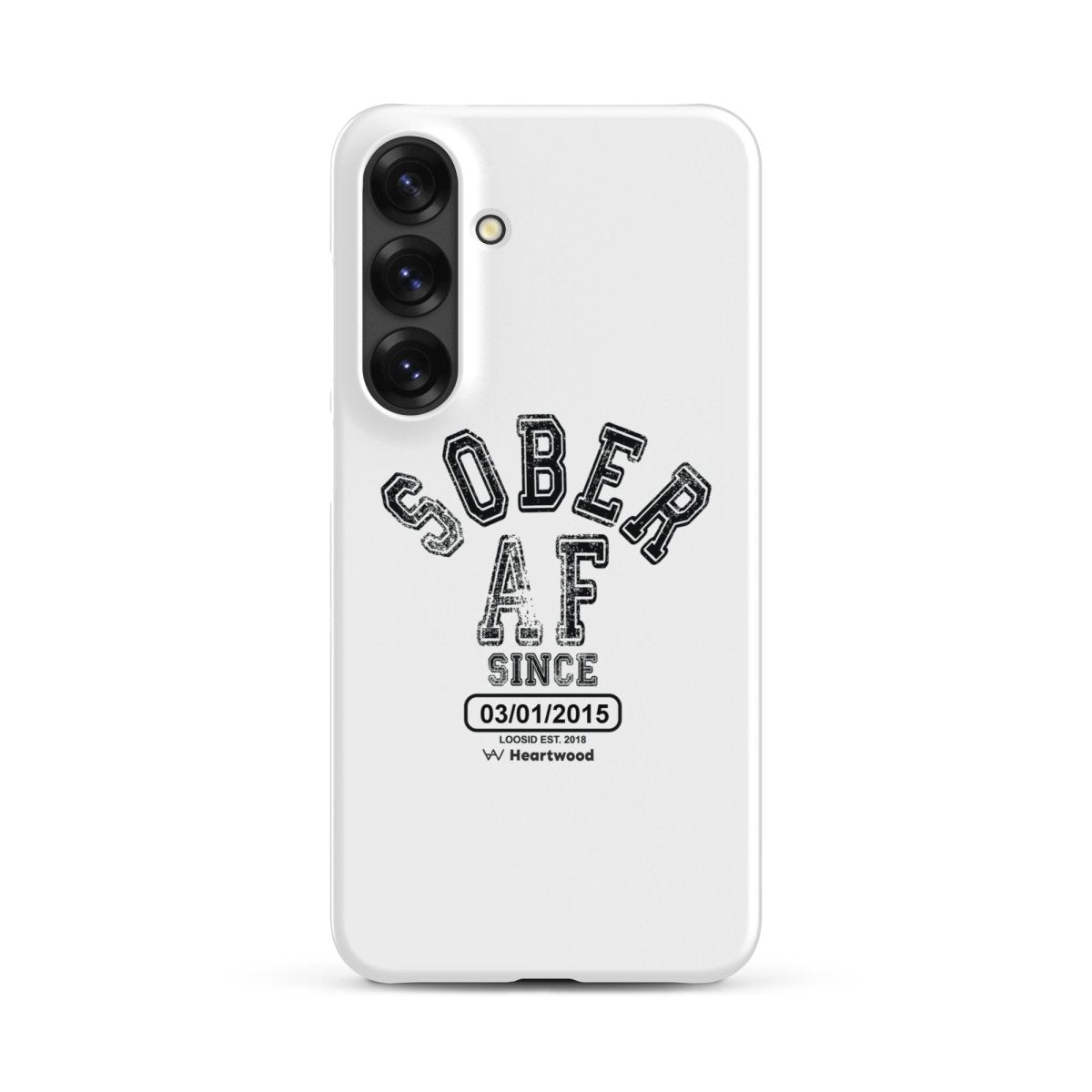 Sober AF Snap Recovery Phone Case close-up view (view 22)