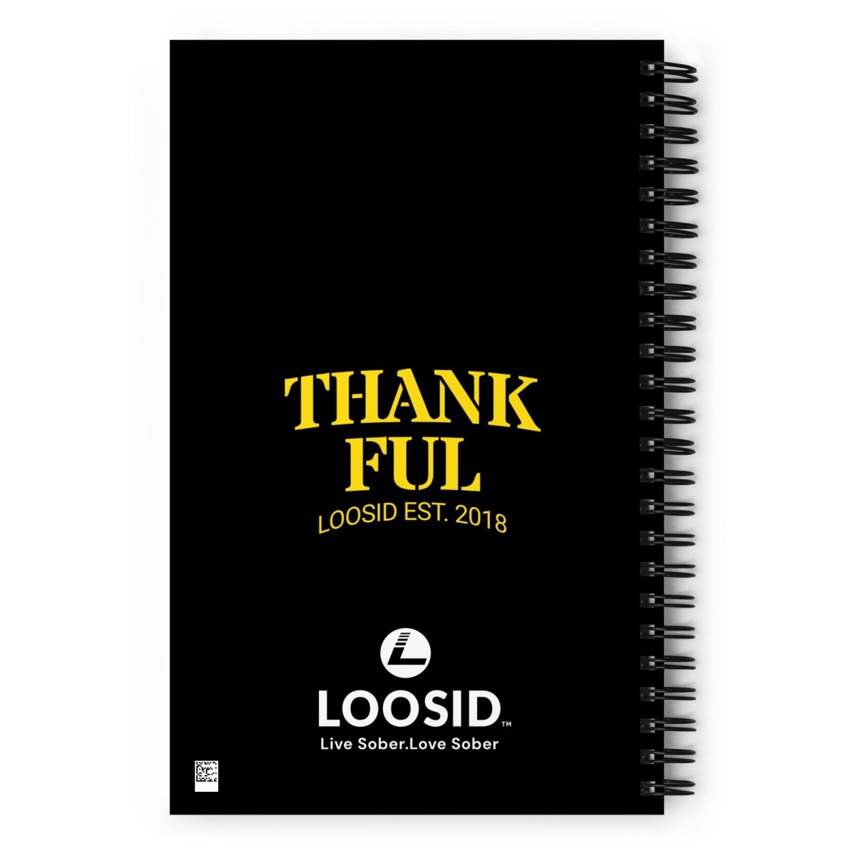 Thankful Recovery Renegade Spiral Notebook