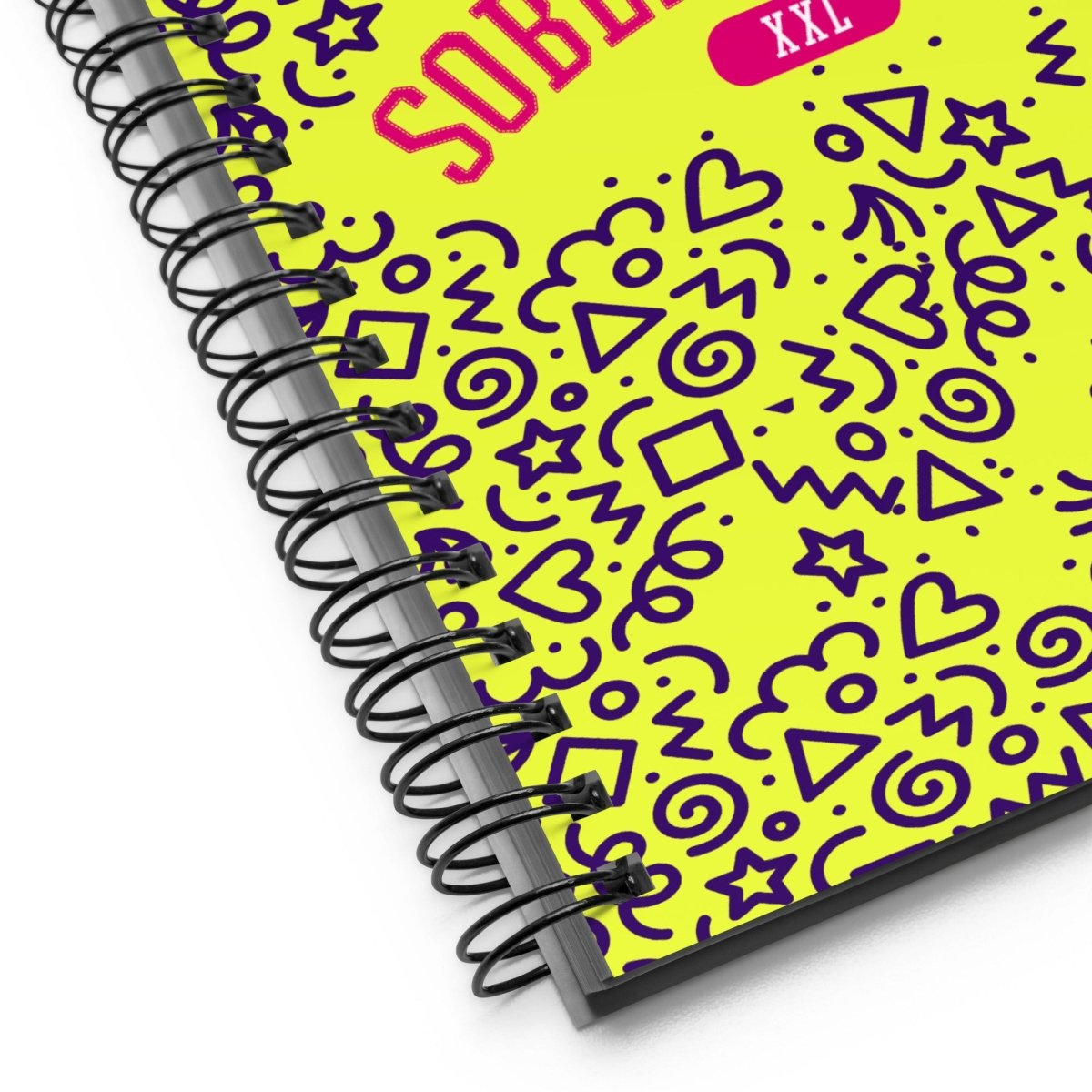 Soberlicious Spiral notebook
