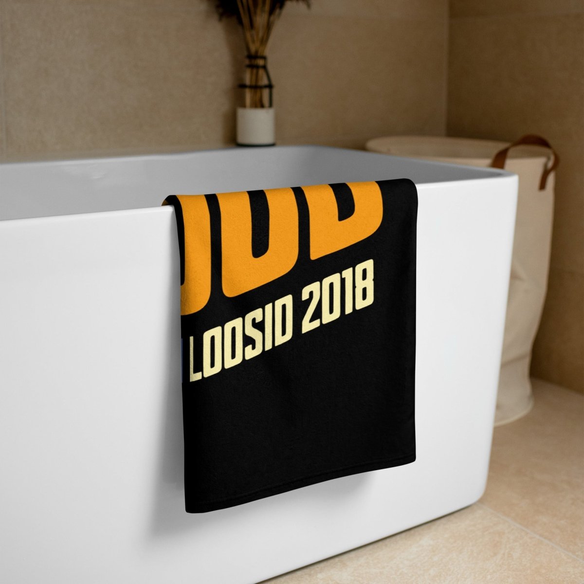 We Do Recover Out Loud Towel Sobriety Gift graphic detail (view 4)