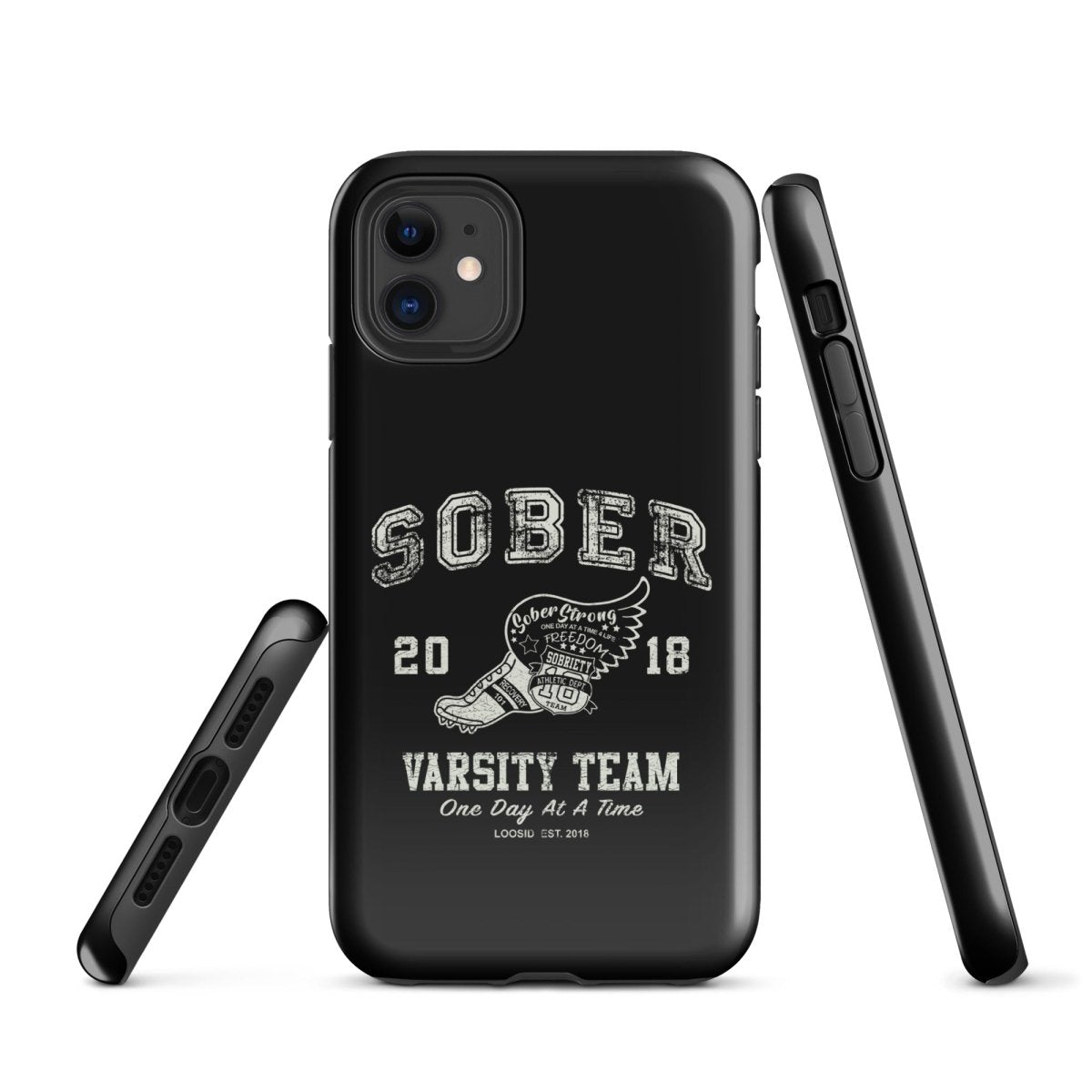 Varsity Recovery Phone Case close-up view (view 2)
