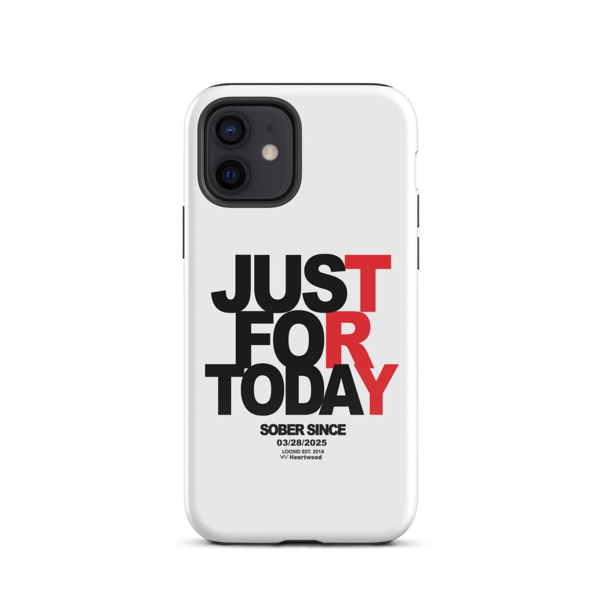 Just For Today Recovery Phone Case graphic detail (view 4)