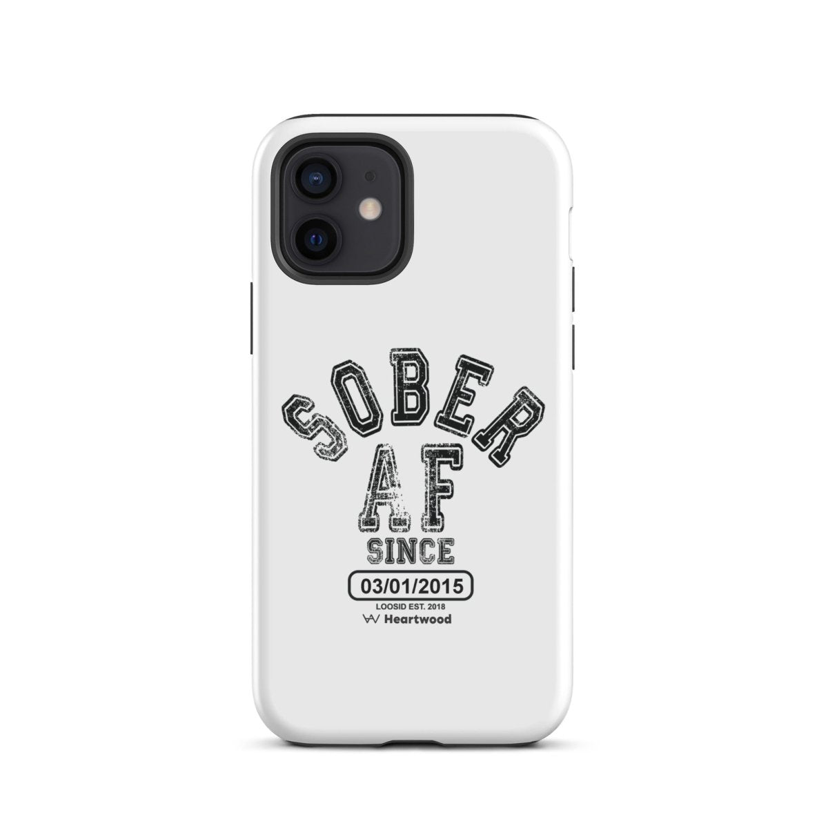 Sober AF Recovery Phone Case lifestyle view (view 5)