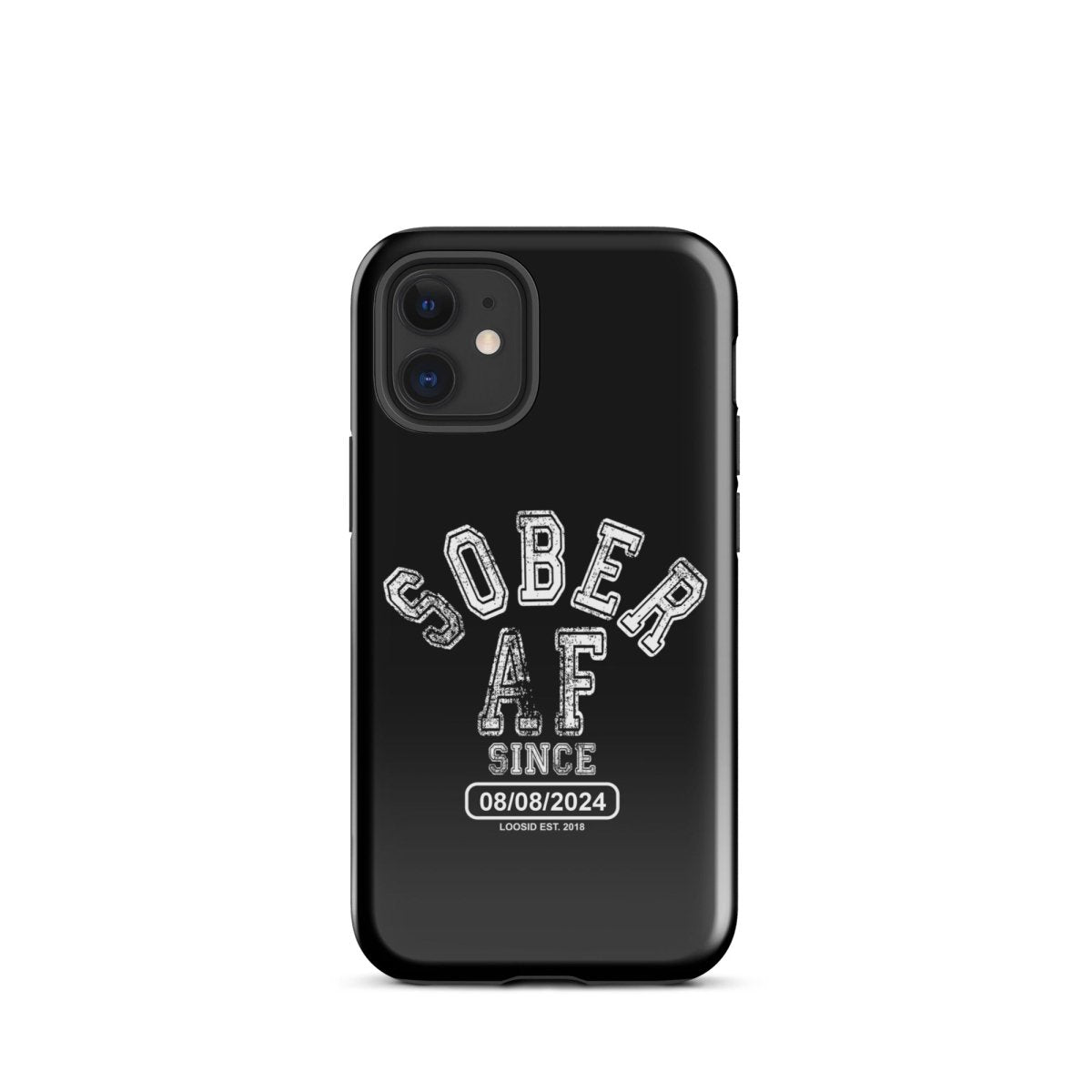 Sober AF Recovery Phone Case lifestyle view (view 5)