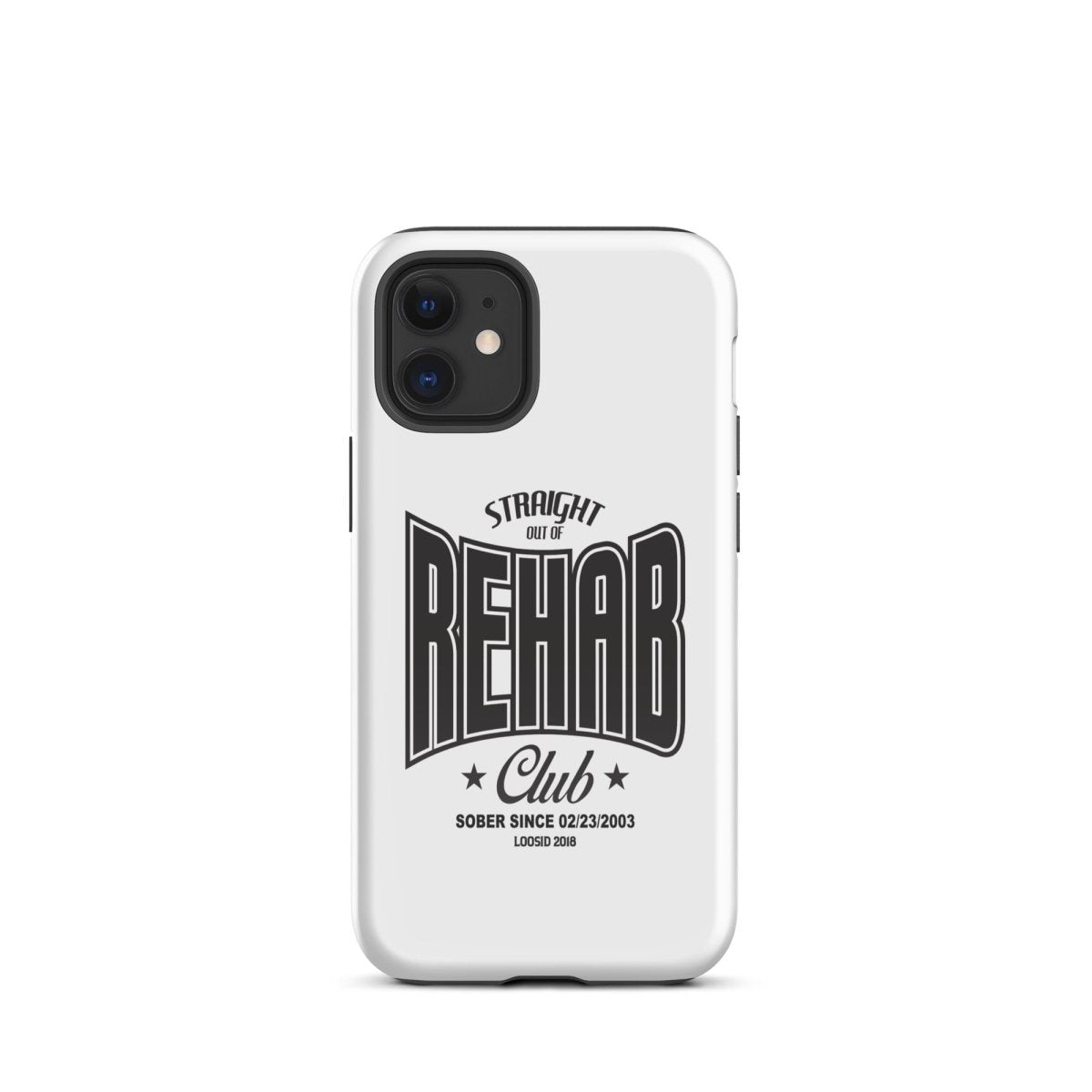 Straight Out of Rehab Recovery Phone Case graphic detail (view 4)
