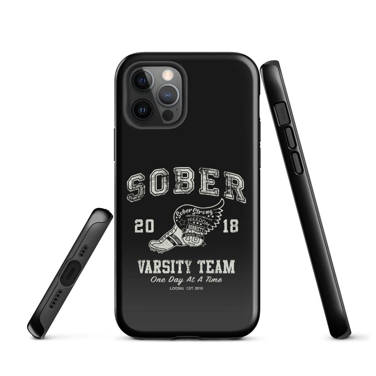 Varsity Recovery Phone Case back view (view 7)