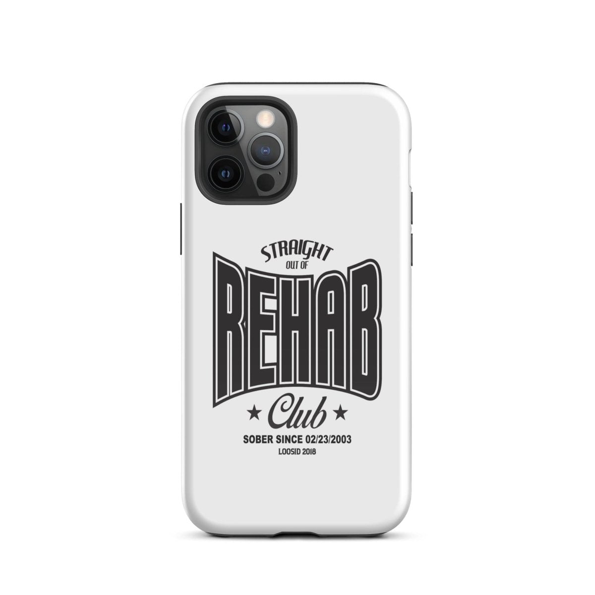 Straight Out of Rehab Recovery Phone Case side view (view 6)