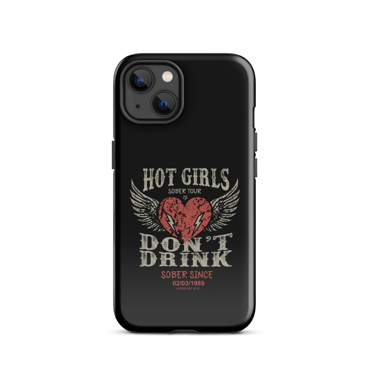 Hot Girls Don't Drink Recovery Phone Case packaging detail (view 8)