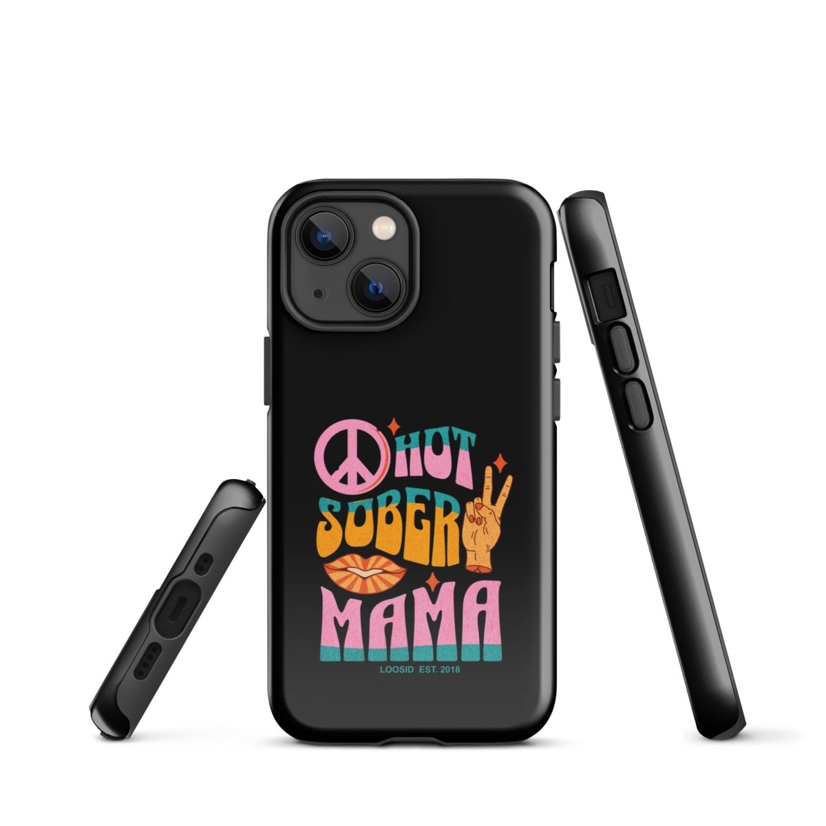 Hot Sober Mama Recovery Phone Case fit detail (view 9)