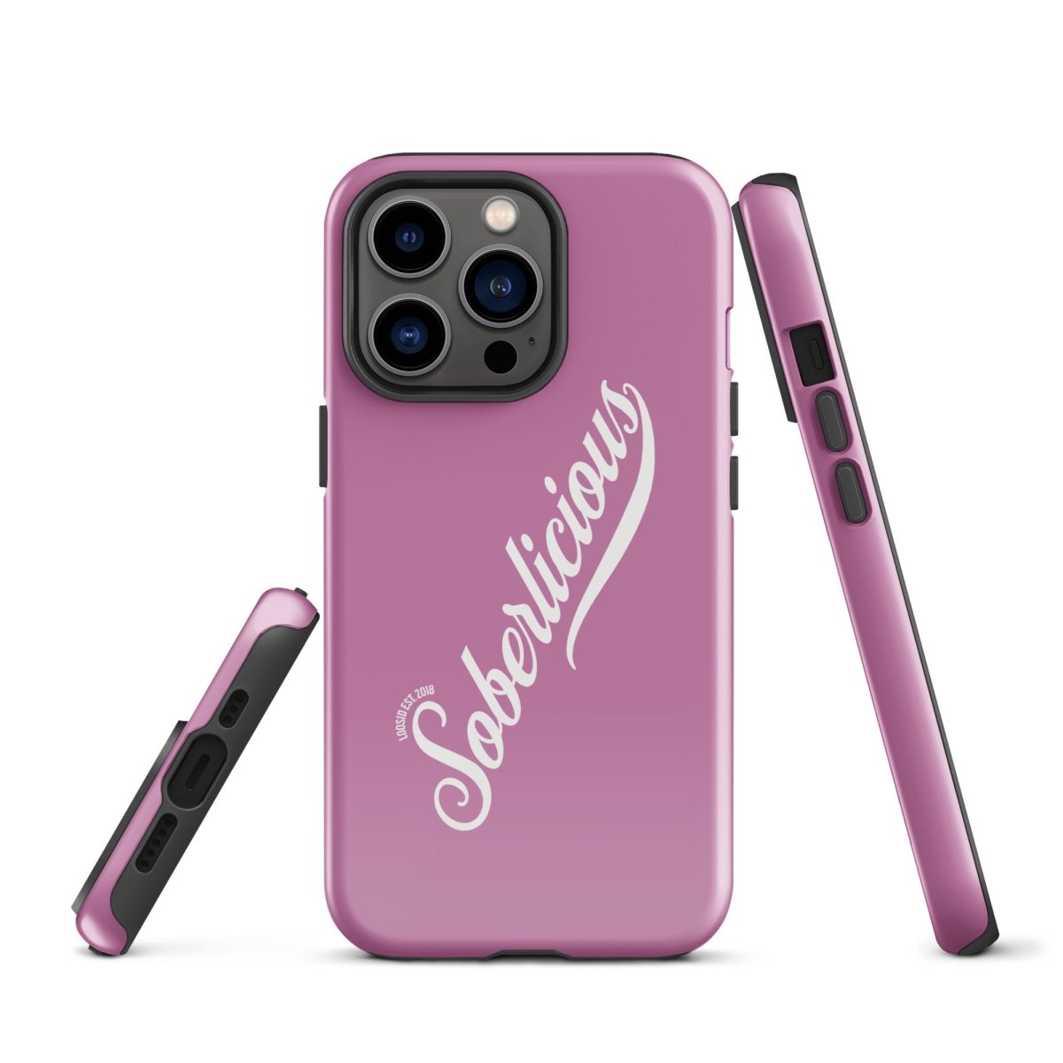 Soberlicious Recovery Phone Case featuring the design (view 11)