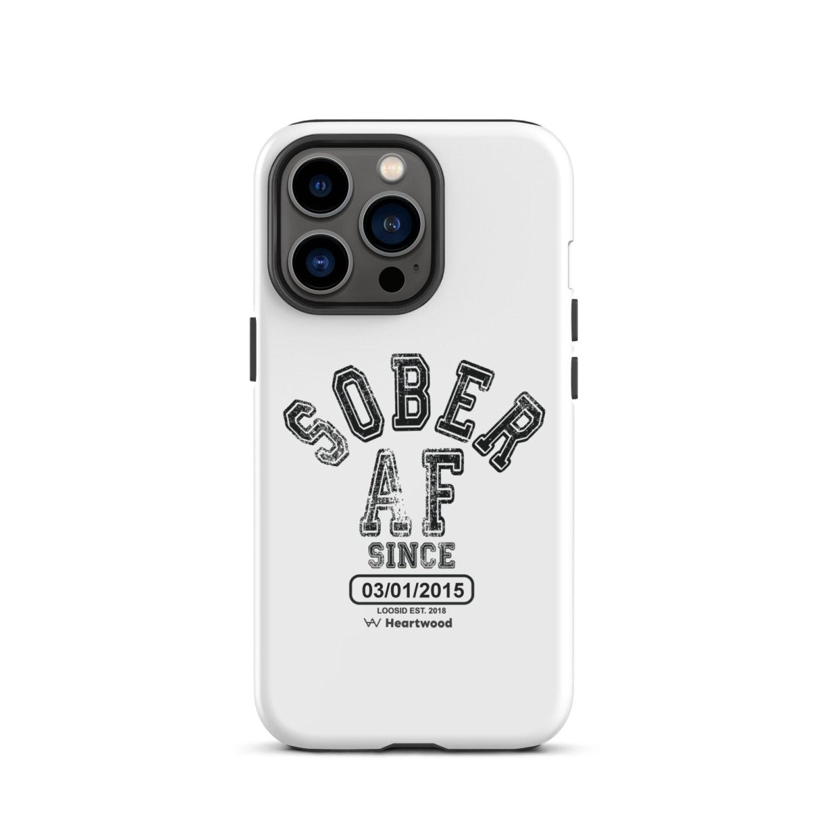 Sober AF Recovery Phone Case product photo (view 10)