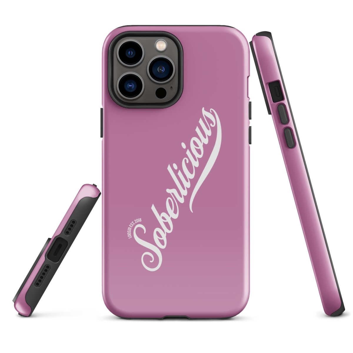 Soberlicious Recovery Phone Case close-up view (view 12)
