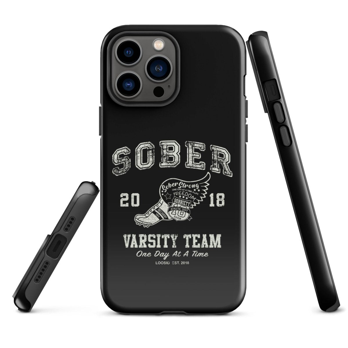 Varsity Recovery Phone Case close-up view (view 12)