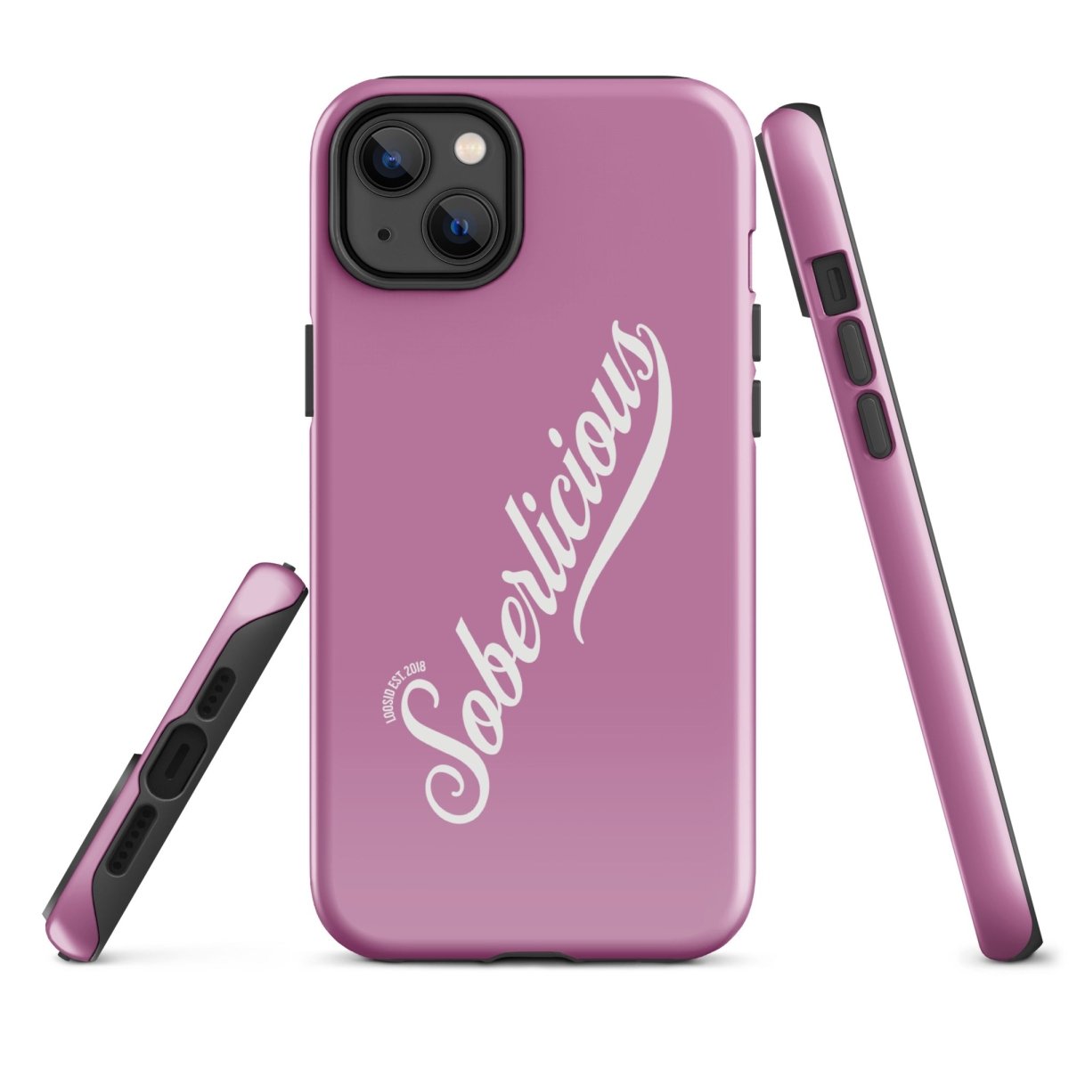 Soberlicious Recovery Phone Case graphic detail (view 14)