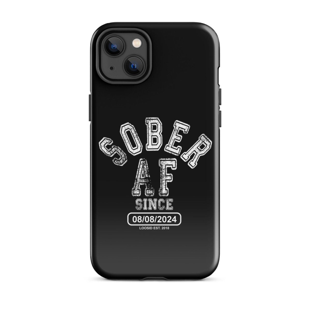 Sober AF Recovery Phone Case graphic detail (view 14)