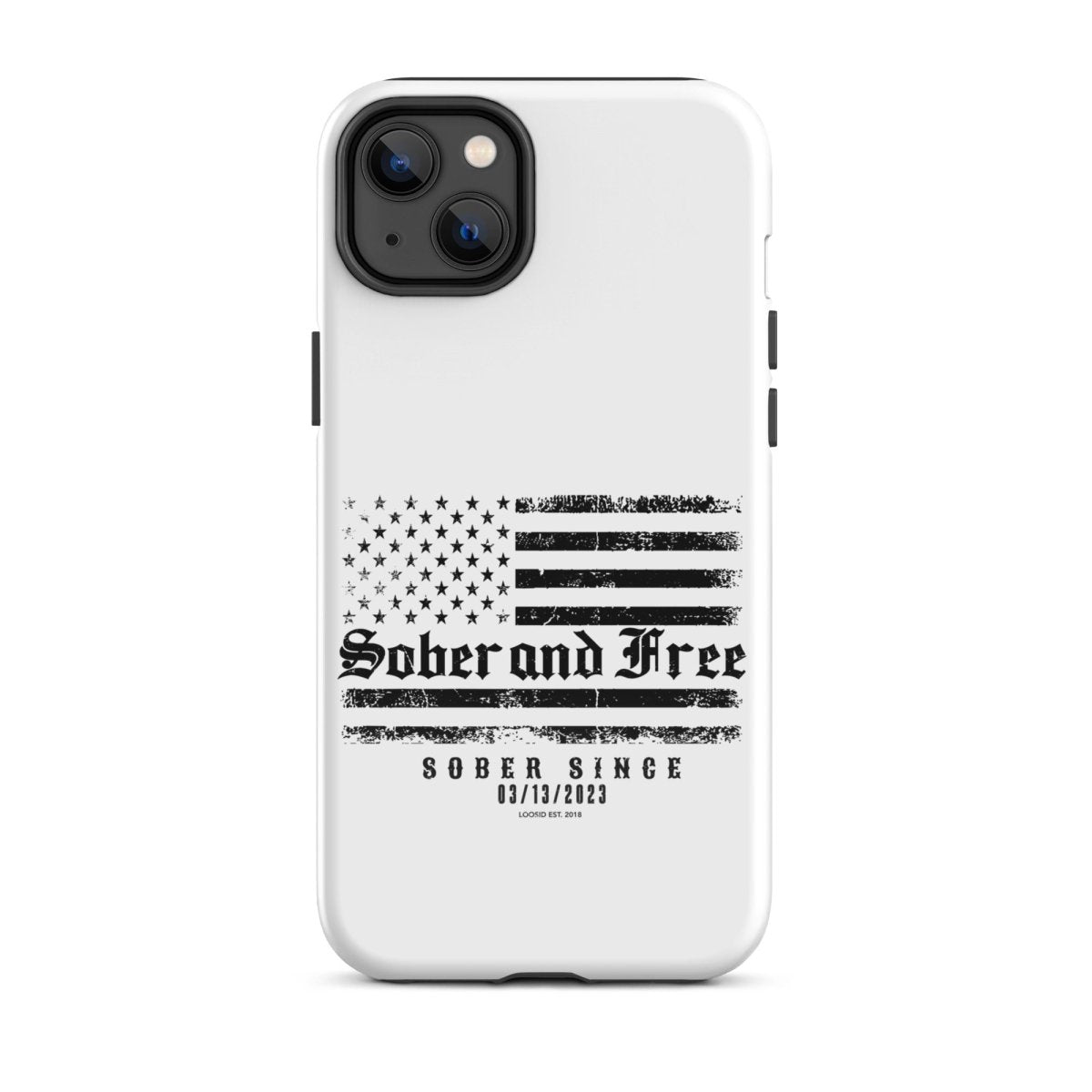 Sober & Free Recovery Phone Case graphic detail (view 14)