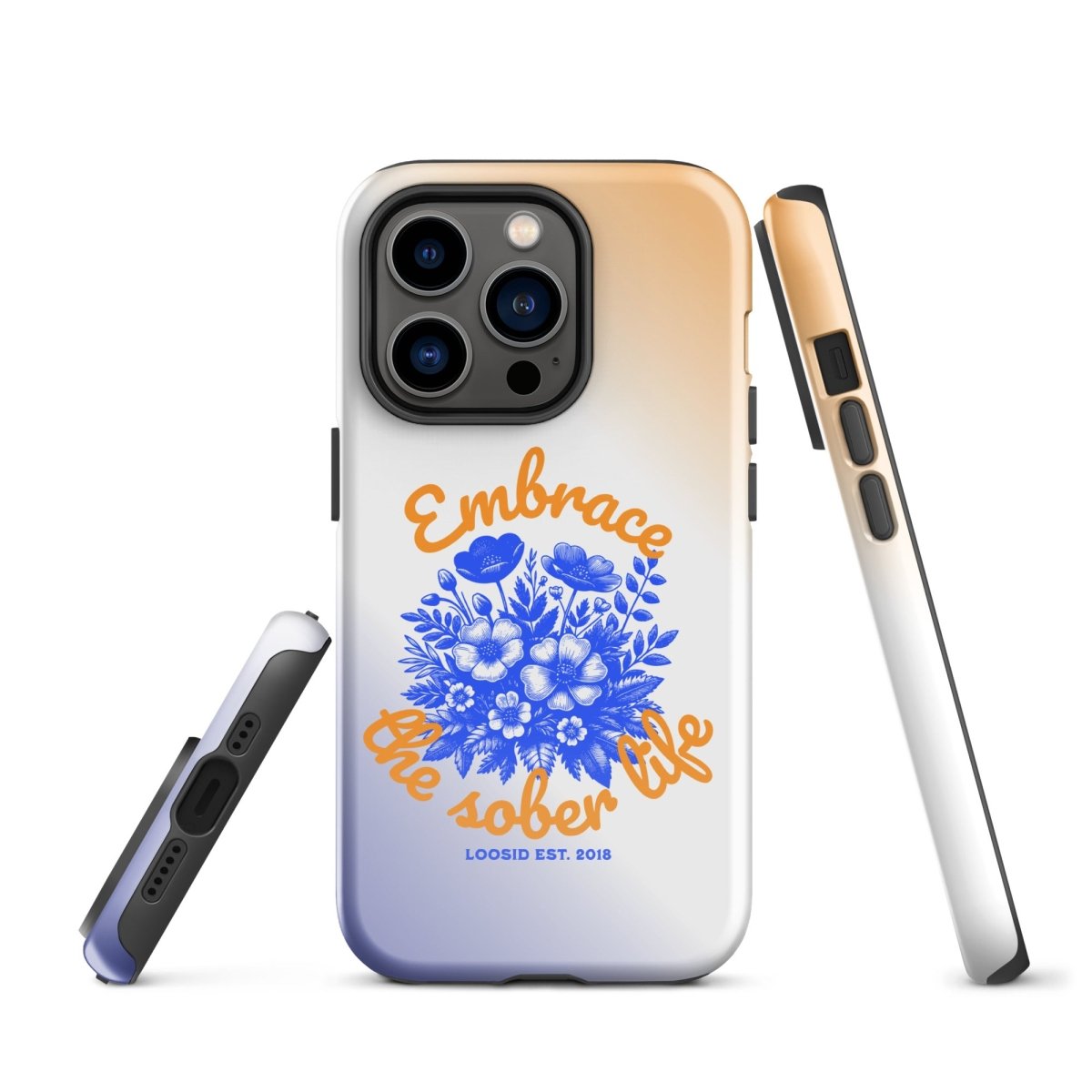Embrace Sobriety Recovery Phone Case lifestyle view (view 15)