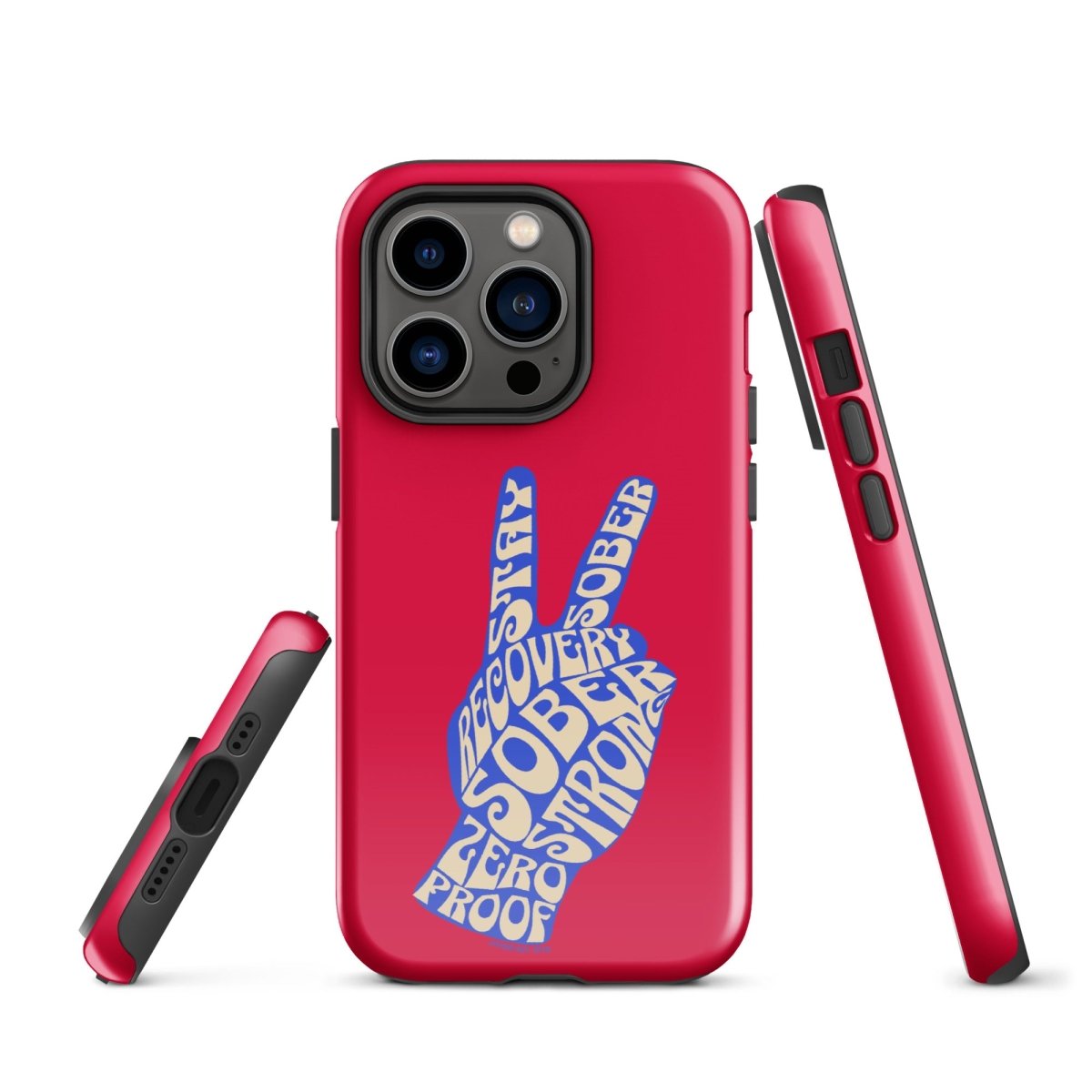 Peace & Sober Tough Case for iPhone®