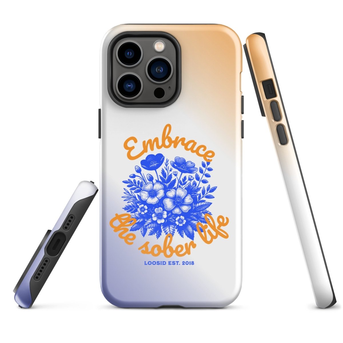 Embrace Sobriety Recovery Phone Case side view (view 16)