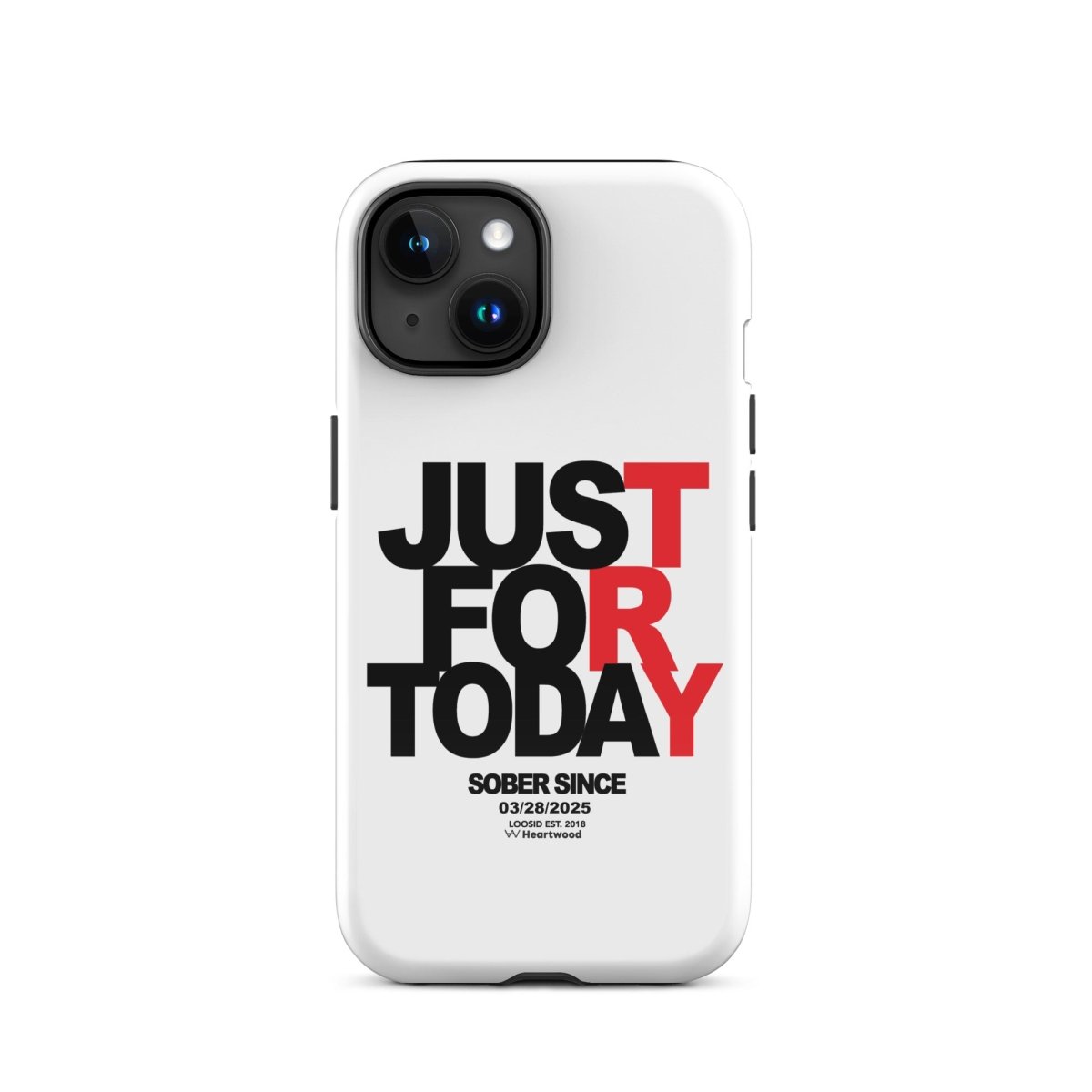 Just For Today Recovery Phone Case side view (view 16)