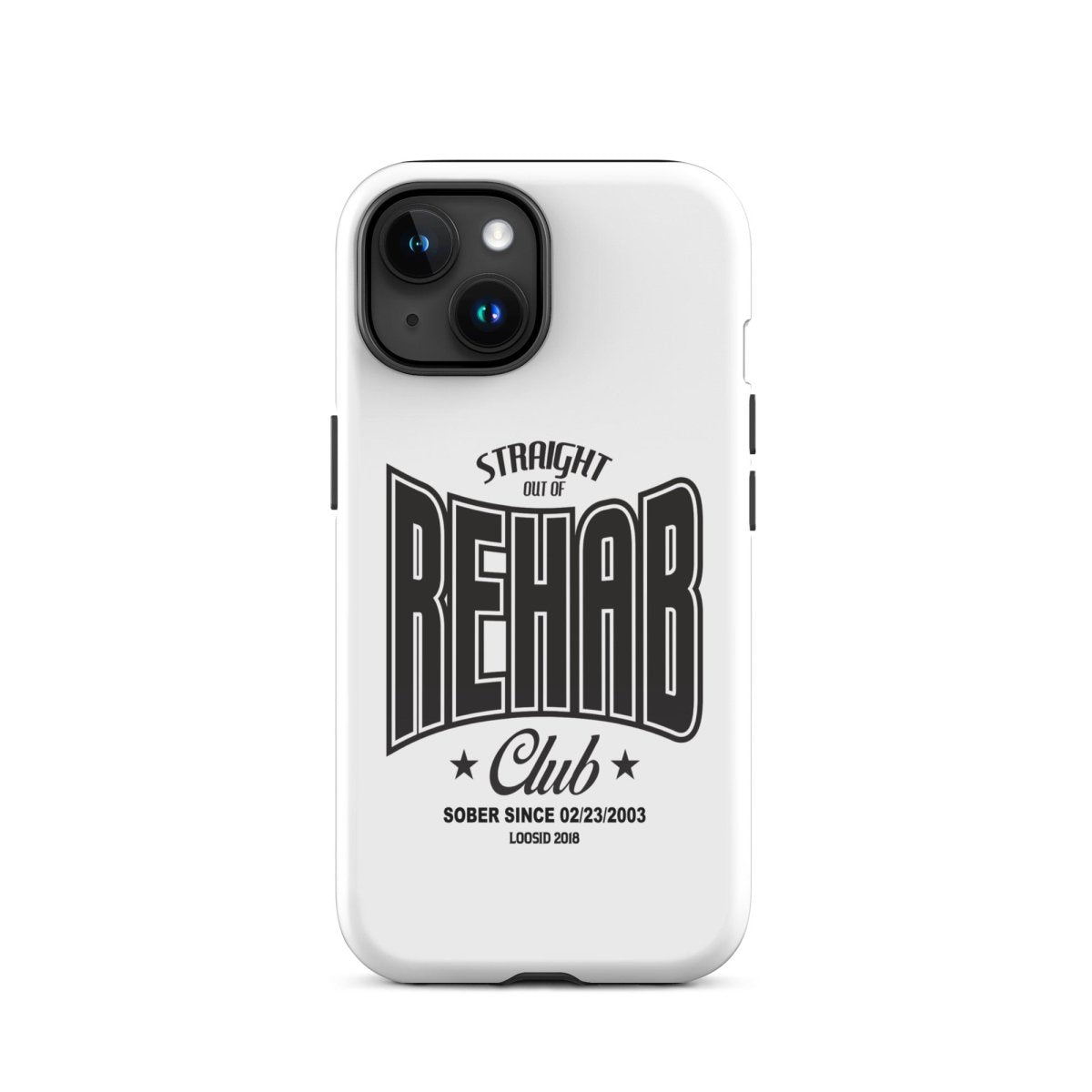 Straight Out of Rehab Recovery Phone Case side view (view 16)