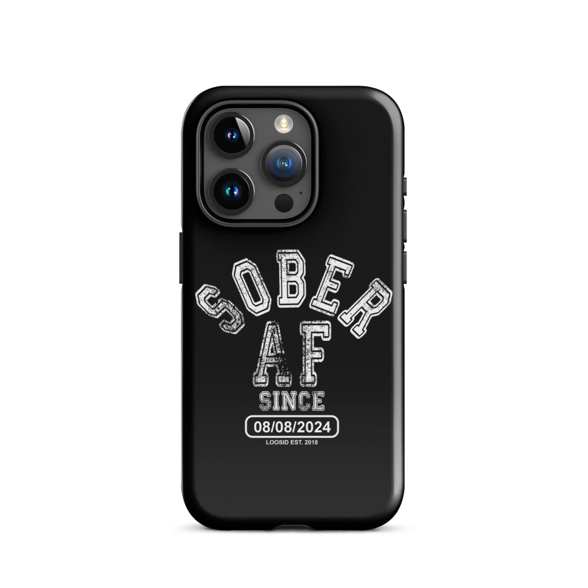Sober AF Recovery Phone Case fit detail (view 19)
