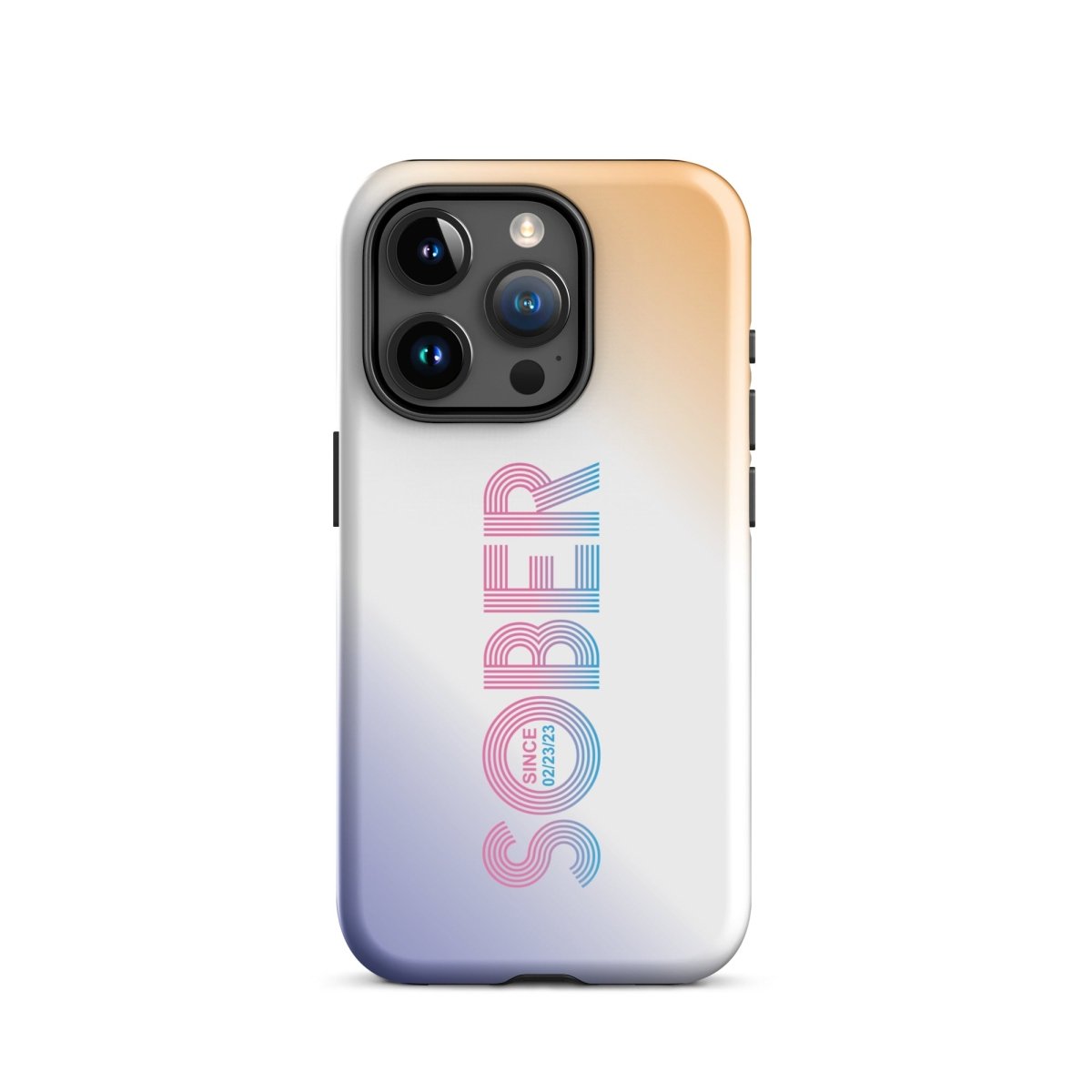 Sober Since Recovery Phone Case packaging detail (view 18)