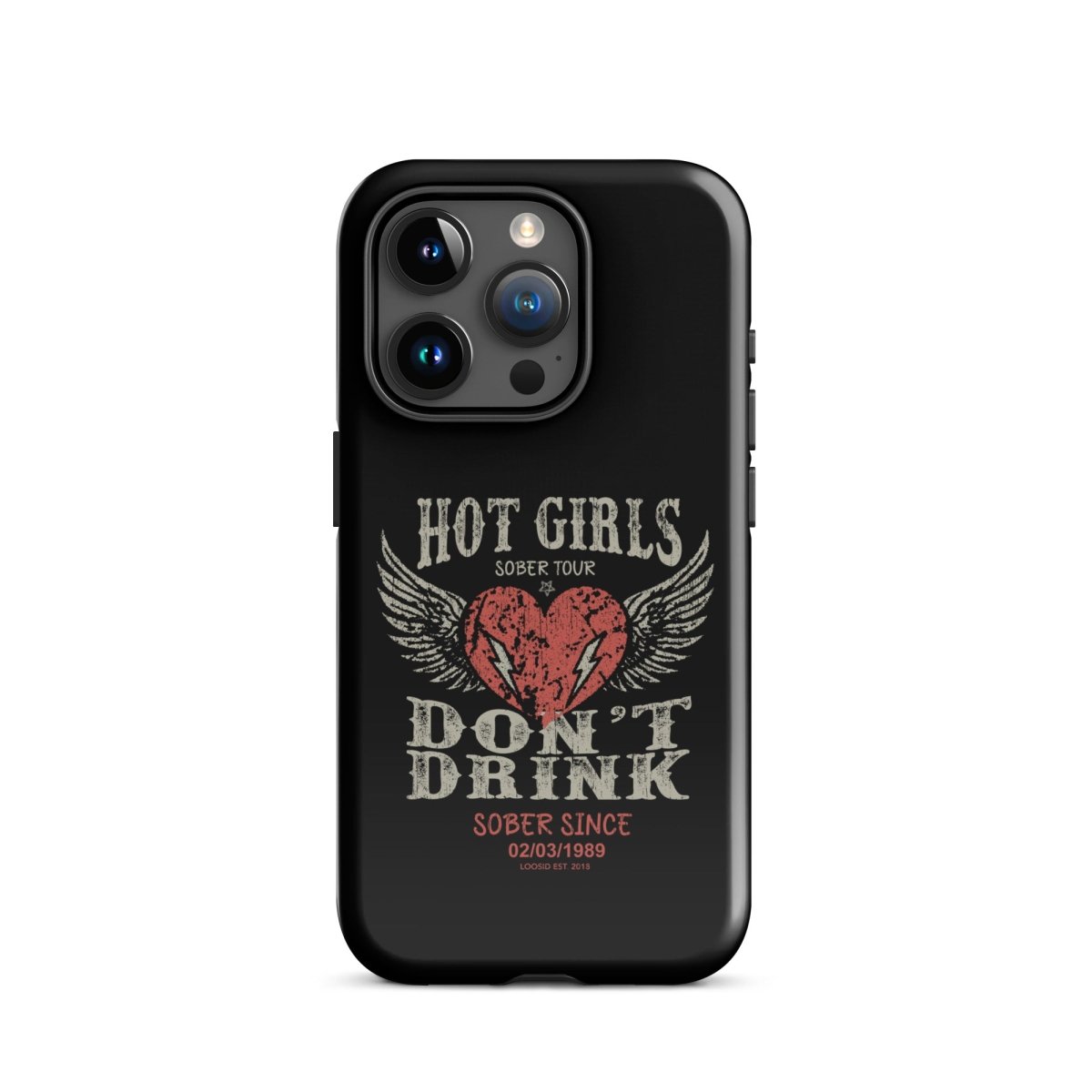 Hot Girls Don't Drink Recovery Phone Case packaging detail (view 18)